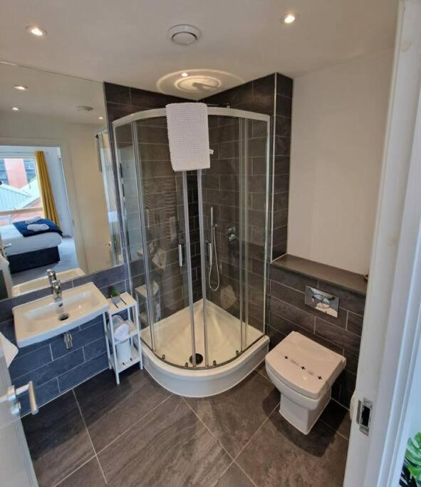 Modern Apartment, Sleeps 6, Belfast City Centre ภายนอก รูปภาพ